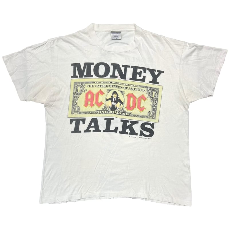 AC/DC MONEY TALKS WORLD TOUR 1990/91 WHITE BROC