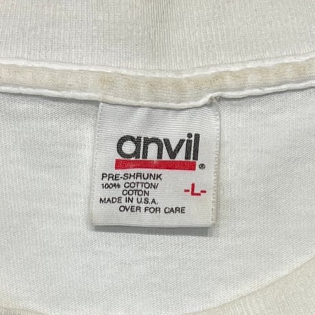 NIRVANA KURT COBAIN MEMORIAL WHITE anvil LARGE 2626
