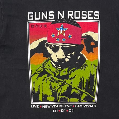 GUNS N' ROSES CHINESE DEMOCRACY HANES LARGE 3314