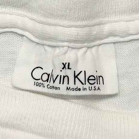 CALVIN KLEIN CK ONE LOGO WHITE XL 0695
