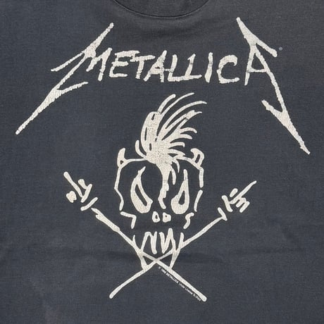 METALLICA 1992 BIG SKULL SUMMER SHIT 92 FITS XL 8231