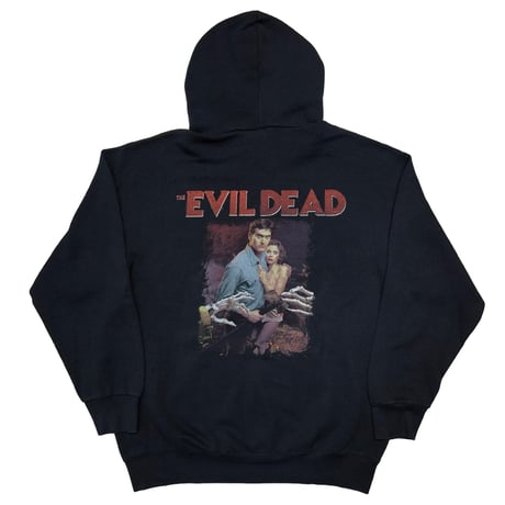 THE EVIL DEAD 2001 LOGO HOODIE FRUIT OF THE LOOM XL 2598