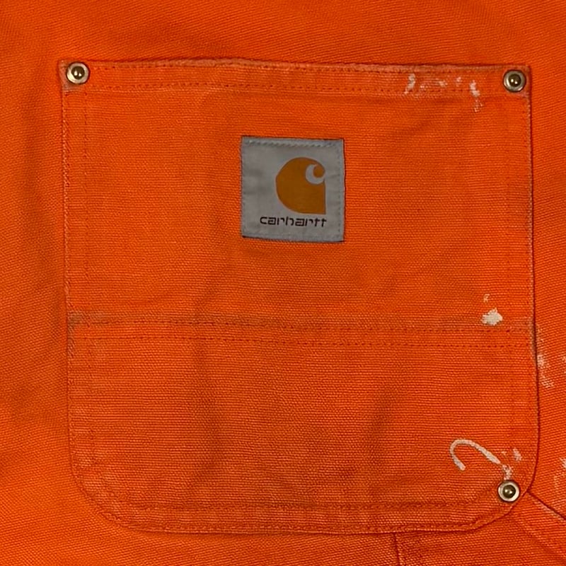 HERON PRESTON CARHARTT DOUBLE KNEE PANT ORANGE