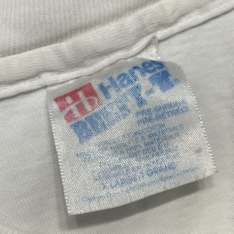 NINE INCH NAILS 1995 FURTHER DOWN THE SPIRAL LS TEE WHITE HANES XL 7996