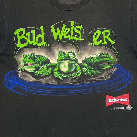 Budweiser 3 FROGS YOUR PAD OR MINE? CHANGES LARGE 2729