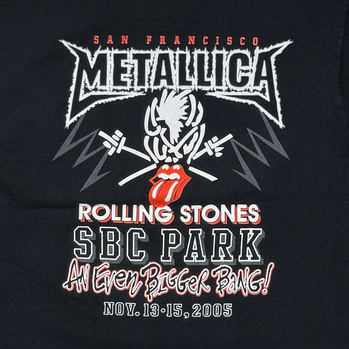THE ROLLING STONES × METALLICA A BIGGER BANG TO