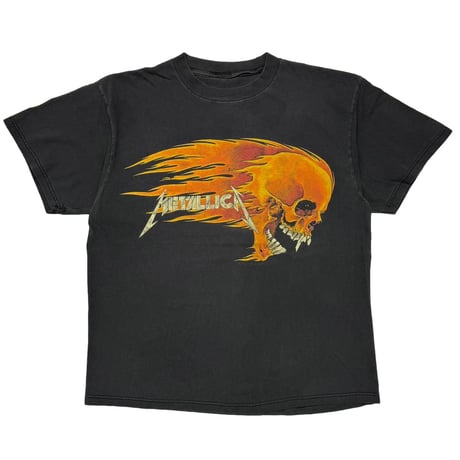 METALLICA PUSHEAD SIDE FLAME VAMPIRE SKULL FITS XL 3778