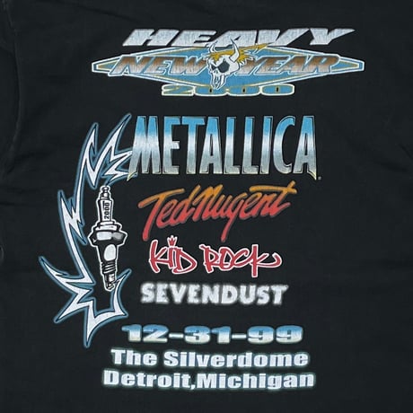 METALLICA HEAVY NEW YEAR 2000 GIANT FITS MEDIUM 3918