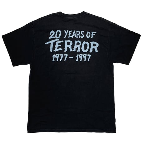 MISFITS 20 YEARS OF TERROR TEE BLACK DELTA LARGE 9218