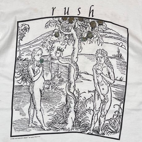 RUSH COUNTERPARTS 1994 FRUIT OF THE LOOM XL 7830