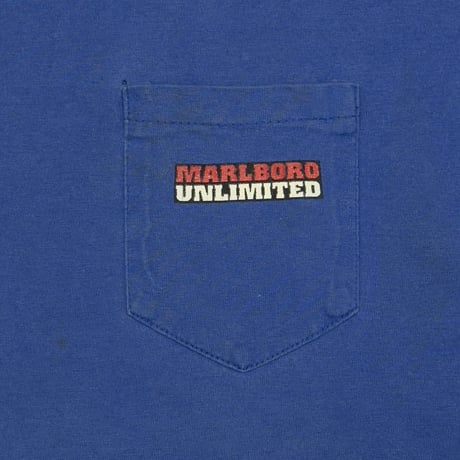 Marlboro UNLIMITED COYOTE POCKET TEE BLUE XL 0620