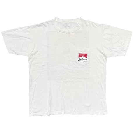 Marlboro TEAM PENSKE ELKHART LAKE '95 POCKET TEE WHITE XL 1857