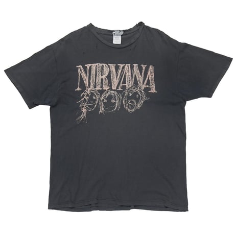 NIRVANA MEMBER ILLUST BLACK XL 4290