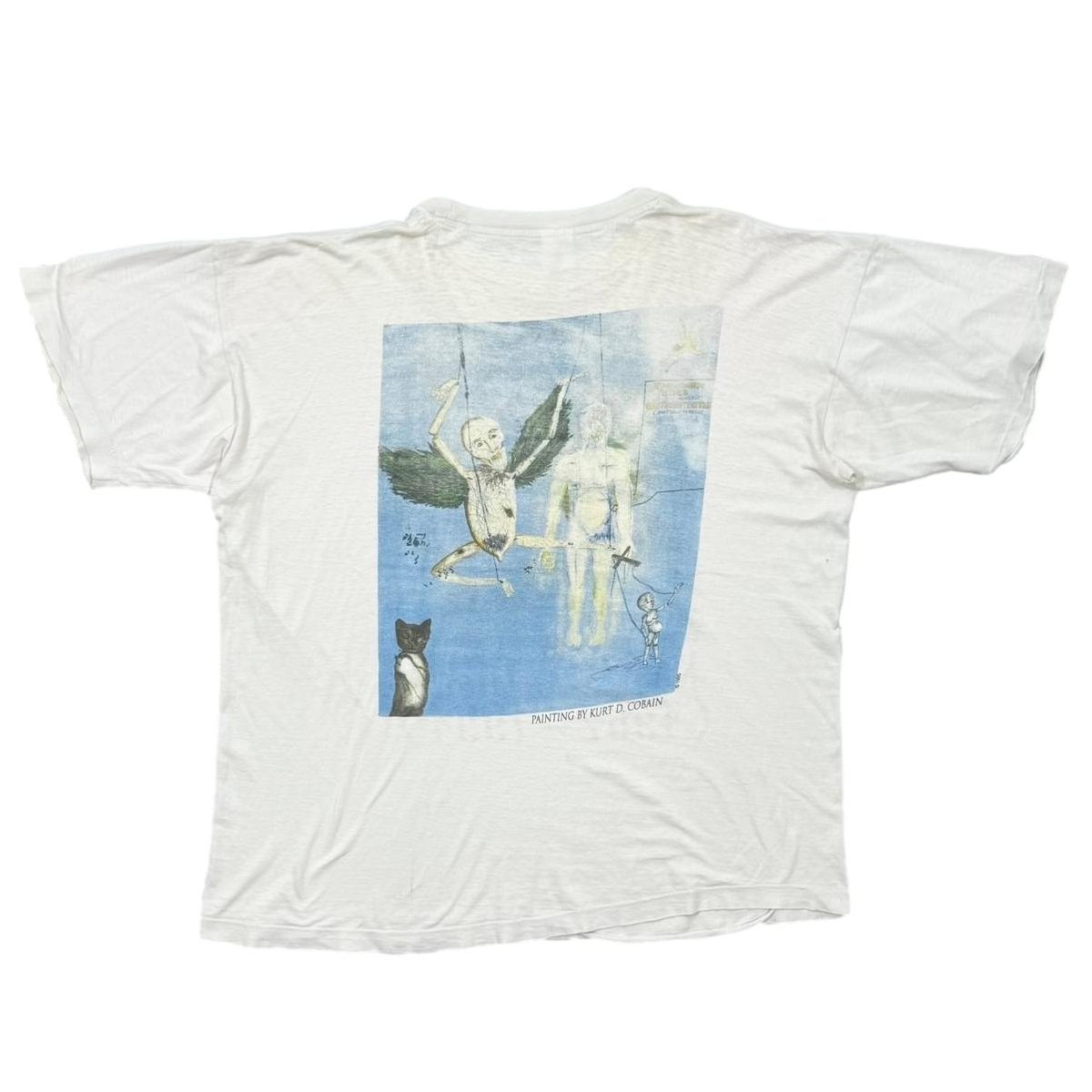 NIRVANA KURT COBAIN MEMORIAL ADULT BG XL 1305 |