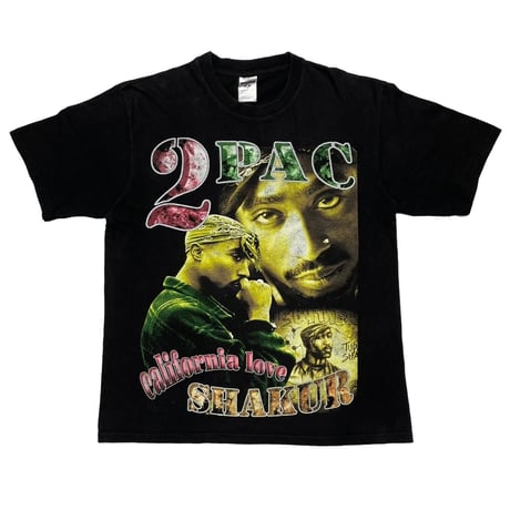 2PAC CALIFORNIA LOVE RAP DESIGN JERZEES LARGE 0835