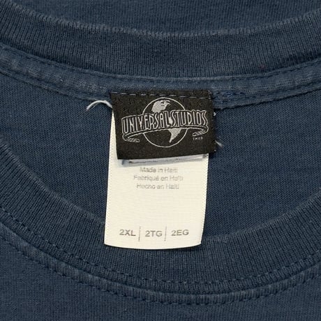 JAWS UNIVERSAL STUDIOS PROMO NAVY XXL 4862