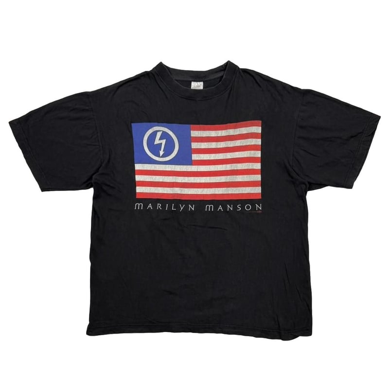 MARILYN MANSON vintageT ヴィンテージ Vintage Marilyn Manson Double Sided T-Shirt Mens XL *DRY ROT
