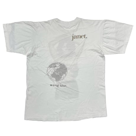 JANET JACKSON WORLD TOUR WHITE EURO LARGE 0063