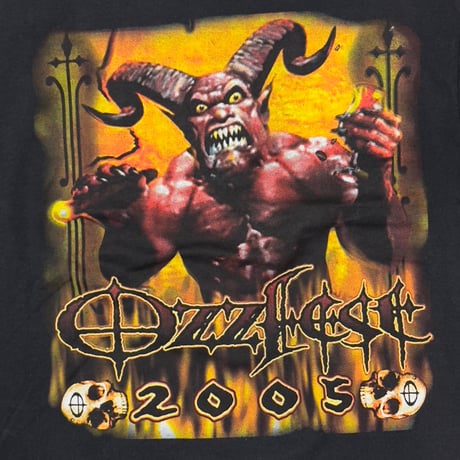 OZZFEST 2005 BLACK SABBATH DELTA MEDIUM 3105