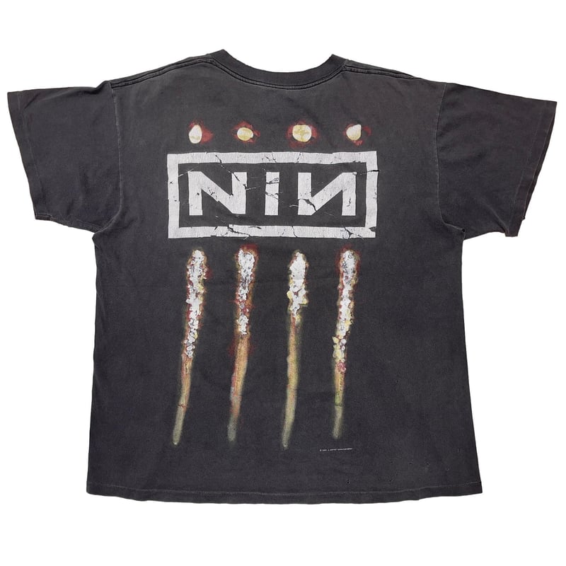 nine inch nails: further down... Tシャツ NINE INCH NAILS FURTHER DOWN THE SPIRAL ALL SPO