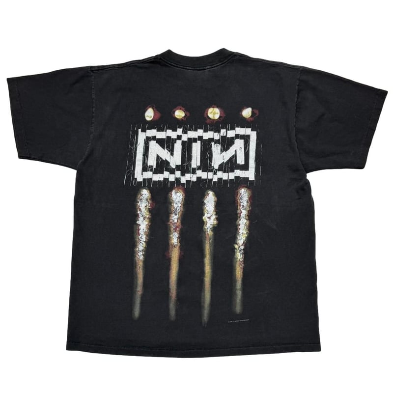即完売　レア　新品未使用　NINE INCH NAILS オフィシャル NINE INCH NAILS THE DOWNWARD SPIRAL BOOTLEG WHI
