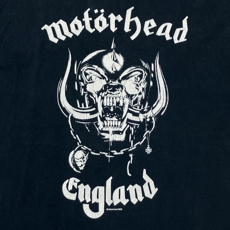 MOTORHEAD 2003 DOUBLE SIDE LS FRUIT OF THE LOOM LARGE 0864
