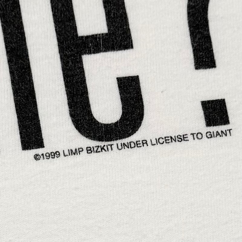 LIMP BIZKIT GOT NOOKIE? 1999 WHITE GIANT FITS X