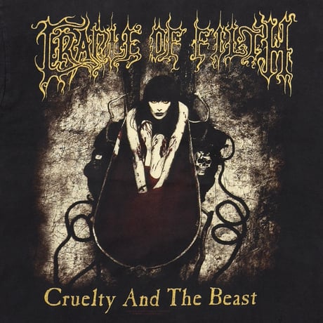 CRADLE OF FILTH 1998 CRUELTY AND THE BEAST TULTEX XL 3216