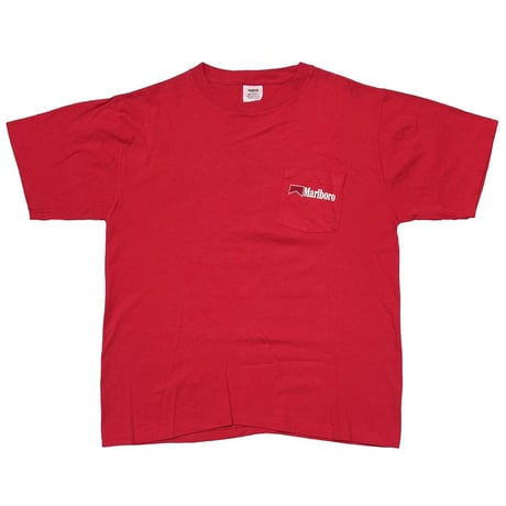 Marlboro WILD WEST COLLECTION POCKET TEE RED FITS LARGE 8353