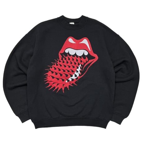 THE ROLLING STONES SPIKE TONGUE Budweiser 94/95 CREWNECK SWEAT FRUIT OF THE LOOM XL 8643
