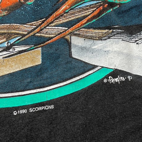 SCORPIONS CRAZY WORLD TOUR 1990-91 FITS LARGE 6888