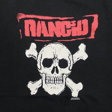 RANCID 2003 CROSS BONE SKULL FRUUT OF THE LOOM XL 9947