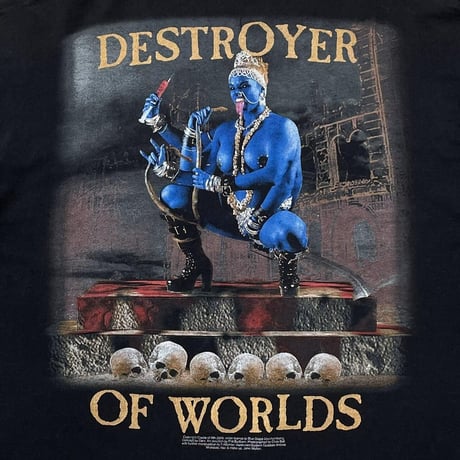 CRADLE OF FILTH 2000 DESTROYER OF WORLDS LS SCREEN STARS XL 5820