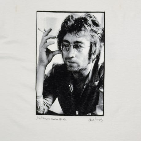 JOHN LENNON SPUD MURPHY PORTRAIT #2 TEE WHITE XL 1762