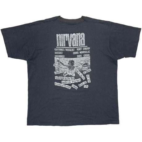NIRVANA NEVERMIND MEMBER PORTRAIT BOOTLEG FITS XL 8579