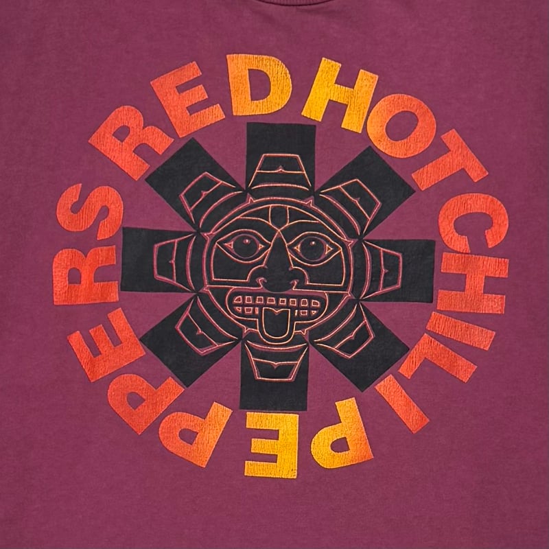 RED HOT CHILI PEPPERS AZTEK LS WINE RED FITS X