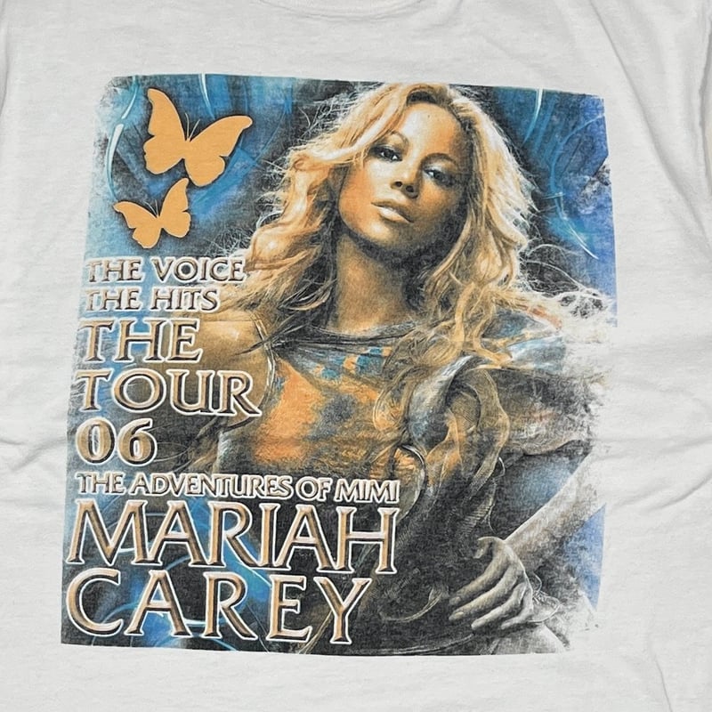 Mariah Carey サイン入り　ツアー　パンフレット MARIAH CAREY THE VOICE THE HITS TOUR 06 JERZEES