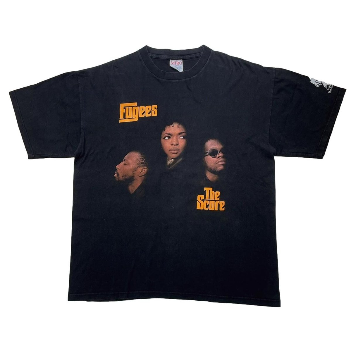 Fugees ツアーTシャツ 1996 SCREEN STARS 白タグ青ロゴ 超希少80s