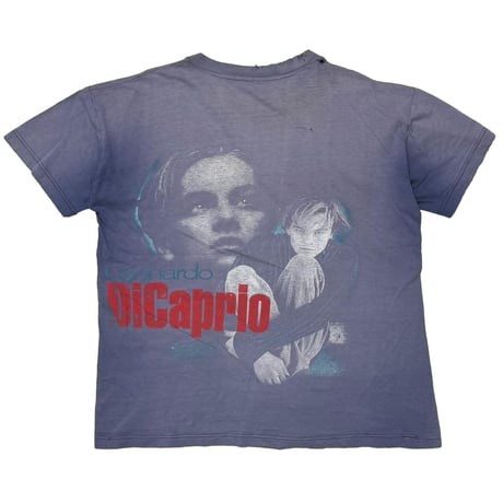 LEONARDO DICAPRIO FRONT TITANIC DOBLESIDE BOOTLEG FADED BLUE FITS LARGE 9139