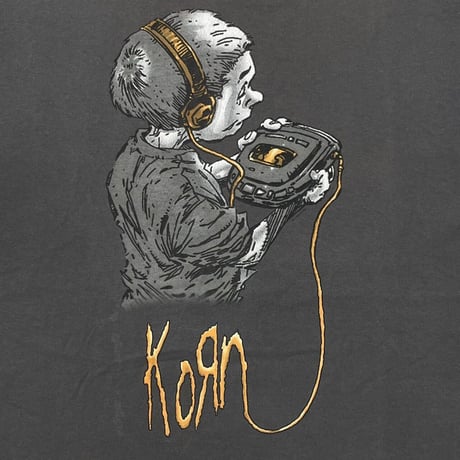 KORN FOLLOW THE LEADER CHARCOAL GIANT LARGE 0000