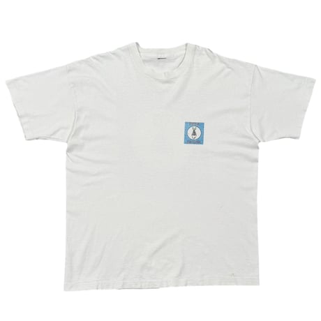 FISH BONE FUCK RACISM WHITE FITS XL 9874
