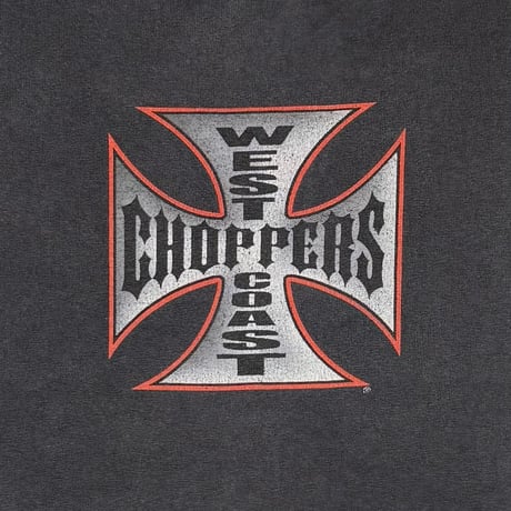 WEST COAST CHOPPERS IRON CROSS ORANGE EDGING FITS XL 5305