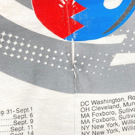 ROLLING STONES TOUR STEEL WHEELS WHITE XL 6517
