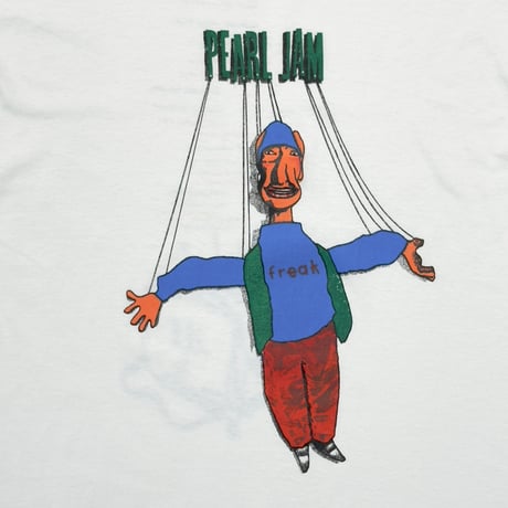 PEARL JAM FREAK TOUR BOOTLEG WHITE XL 7382
