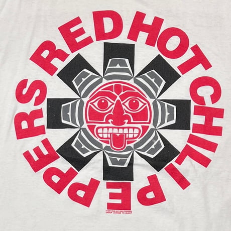 RED HOT CHILI PEPPERS Aztec WHITE SOF TEE XL 9550