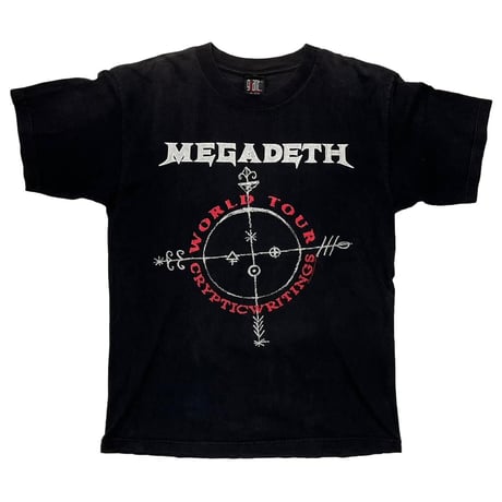 MEGADETH CRYPTICWRITING WORLD TOUR 1998 GINAT LARGE 5614