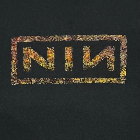 NINE INCH NAILS BOX LOGO BACK I WANT TO FUCK YOU LIKE AN ANIMAL DELTA MEDIUM 6259
