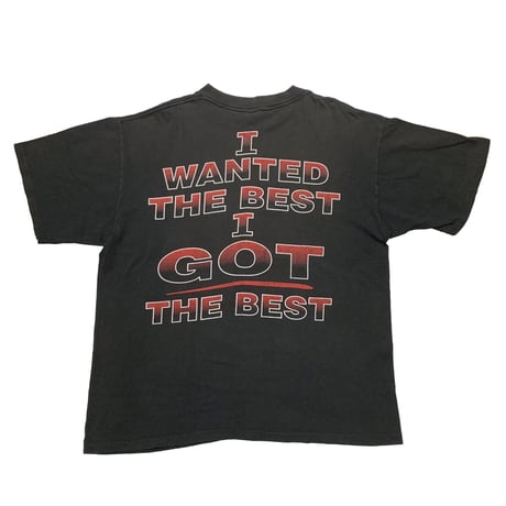 KISS BLACK PINK WEARING I WANTED THE BEST I GOT THE BEST FITS XL 5359