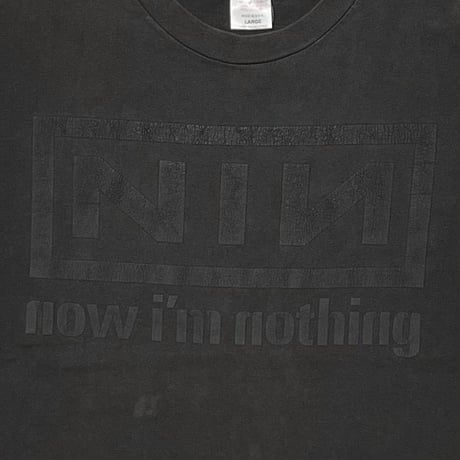 NINE INCH NAILS NOW I'M NOTHING BLACK MURINA LARGE 0502