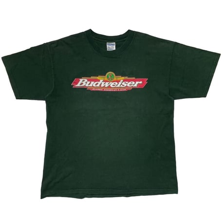 Budweiser CHAMELEON&FROG 1999 THIS BUD'S FOR YOU GREEN GILDAN XL 0354